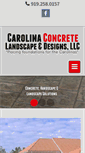 Mobile Screenshot of ccconcretenc.com